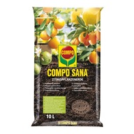 COMPO SANA Substrát pre citrusy a exotické:Banánovník, Oválne-10L