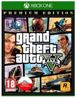 Disk GTA Grand Theft Auto V Premium Edition XBOX ONE XO PL