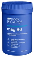 ForMeds BICAPS MAG B6 60 kaps P-5-P Citrát horečnatý Horčík Svalové kŕče