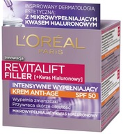 Loreal REVITALIFT FILLER Krém na vrásky spf 50