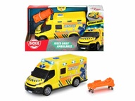 Ambulans Dickie Toys SOS Iveco 18 cm SIMBA