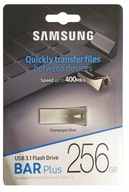 Pendrive Samsung BAR Plus 256 GB USB 3.1 stříbrný