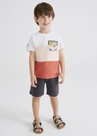 MAYORAL 3659 Komplet dla chłopca koszulka i spodenki ss22 [Rozmiar 128cm.]