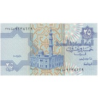 Banknot, Egipt, 25 Piastres, 2005, 2005-10-31, KM: