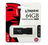 PENDRIVE KINGSTON 64GB Datatraveler100