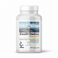 JAVIA Zeolit Detox + Bentonit (240 kapszula)