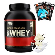 OPTIMUM 100% WHEY GOLD STANDARD 2270 g BIELKOVINY RAST SVALOVEJ HMOTY