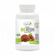 Reishi BIO  Vitálna Imunita Pamäť Stres 500mg 100 Kapsuly NatVita