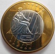1521 - Cypr 1 euro próba 2003