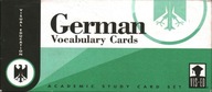 GERMAN VOCABULARY CARDS - ACADEMIC STUDY CARD SET