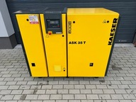 KOMPRESOR ŚRUBOWY KAESER ASK35T 15KW 8 BaR OSUSZACZ atlas copco 3.5m3/min