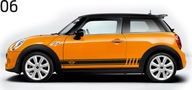 Matrica szett Mini Cooper F56/F57 oldalsó részére 06