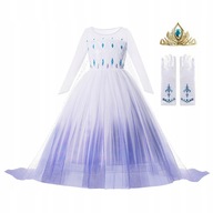 Frozen Sukienka Księżniczka Elsa Kraina Lodu 2