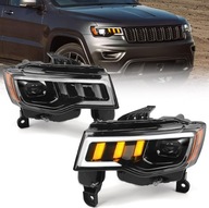 JEEP GRAND CHEROKEE WK2 2017-2021 LAMPA LEWA PRAWA LED DYNAMICZNY KIERUNEK