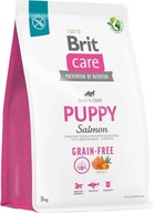 Brit Care Puppy Salmon Grain-Free Karma sucha z łososiem dla szczeniąt 3kg