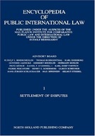 Encyclopedia of Public International Law: