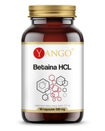 Betaín HCL 590mg 90 kapsúl Yango