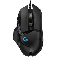 Logitech G502 Hero - Mysz przewodowa gamingowa optyczna 25600DPI LIGHTSYNC