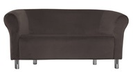 Sofa Milo MG05 brąz nogi chrom