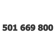 501 669 800 ZŁOTY ŁATWY PROSTY NUMER STARTER ORANGE PREPAID KARTA SIM GSM