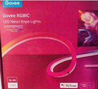 Taśma LED Govee H61A2 Neon Rope 5m Wi-Fi Bluetooth