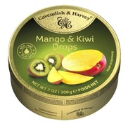 Cavendish&Harvey Mango Kiwi Drops Landrynki 200g