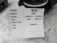 Opel Meriva A accelerator pedal 6PV008110-03, 93361478