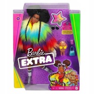 Barbie Extra Lalka Tęczowe Futerko z Akcesoriami GVR04
