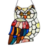 Stained Glass Window Hangings Panel Handmade Bird