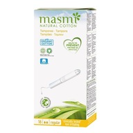 MASMI_Natural Cotton tampony z bawełny organicznej z aplikatorem Regular 16