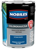 FARBA NOBILES CHLOROKAUCZUK niebieska sygnałowa 5l