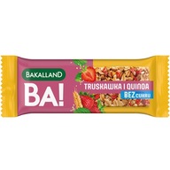 BA! Baton 5 zbóż Truskawka & Quinoa 40g baton śniadaniowy
