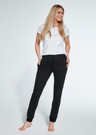 Spodnie piżamowe Cornette 909/02 S-2XL damskie XL czarny