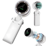 CSENDES 3600MAH MINI VENTILÁTOR ÁLLÍTHATÓ NYAKI FORDULATSZÁMMAL