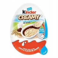 Kinder Vajíčko Cremy Milky Crunchy 19g z Nemecka