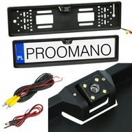 Tolatókamera rendszámtábla keretben