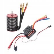 Voděodolný bezkartáčový motor a ESC pro 1/10 RC