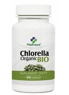 MedFuture Chlorella Organic Bio Algi 300 tbl ZDROJ BIELKOVINÁRSTVA ŽELEZA