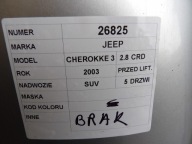 Jeep Cherokee 3 bonnet