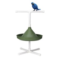 Wielofunkcyjny składany stojak na papugę dla