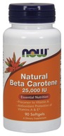 Now Natural Beta Carotene 25000 IU 90sgels