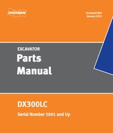 Doosan DX300LC Parts Manual