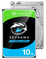 Dysk twardy HDD 10TB SkyHawk SATA III 3,5" do pracy 24/7 do CCTV