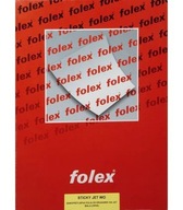 Folia samoprzylepna biała Folex SIVN atrament 50A4