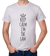 koszulka KEEP CALM I'M THE LAW prezent