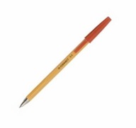 Guľôčkové pero typu BIC červené