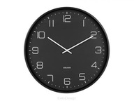 Nástenné hodiny Karlsson čierne 40cm
