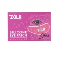 Silinónové očné vločky Zola (1 pár), malinováе