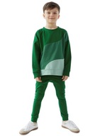 Komplet All For Kids 2-cz ombre bluza spodnie dresowe zielony 116/122 cm