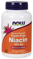 Now Foods Niacín (bez erytémov) 500 mg 90 vc